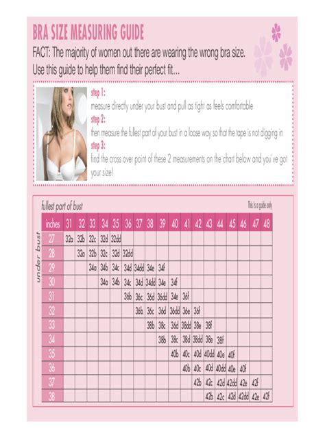 28f breast|Bra Size Calculator.